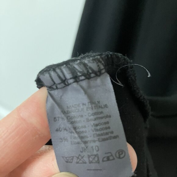 Brandy Melville Black Swing Mini Dress Womens Neutral Classic Basics - Picture 4 of 7